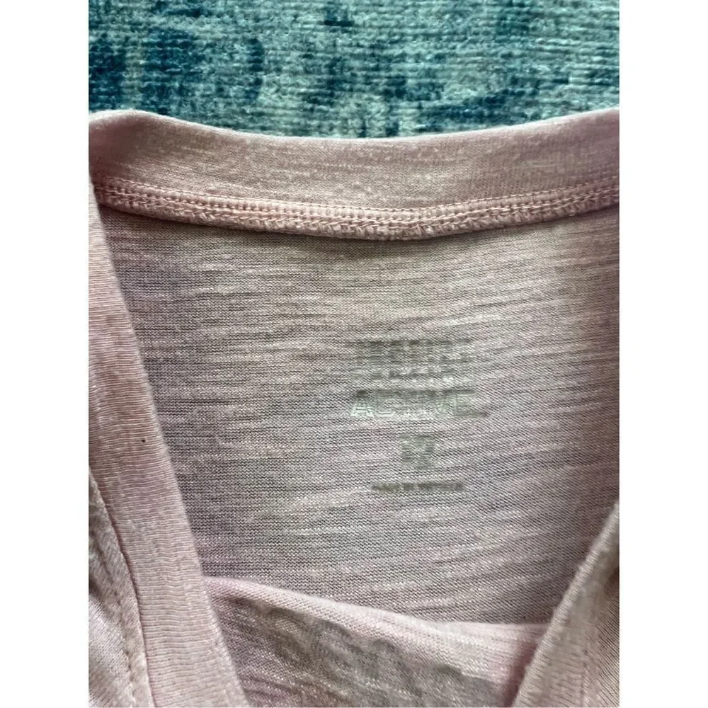 Justice Active Pink Live Freely Twist Front Tank Top Girls 12